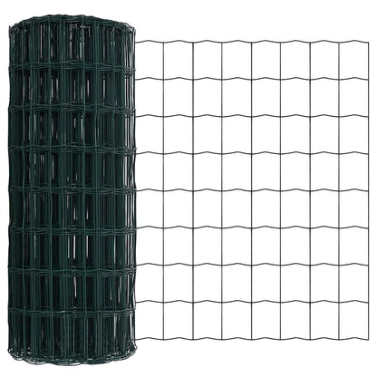 Euro Fence Green 0.6 x 50 m PVC-coated iron