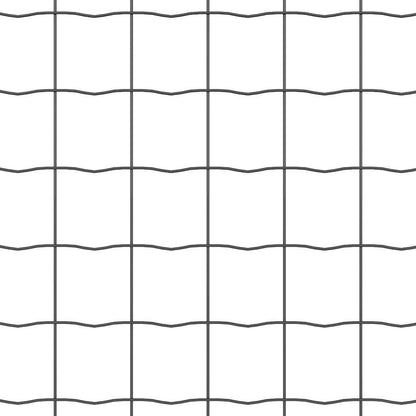 Euro Fence Grey 1.6 x 10 m PVC-coated iron