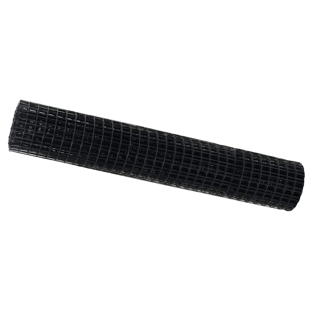 Euro Fence Grey 1.6 x 10 m PVC-coated iron