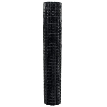 Euro Fence Grey 1.6 x 10 m PVC-coated iron