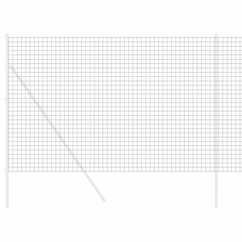 Euro Fence Grey 1.6 x 10 m PVC-coated iron