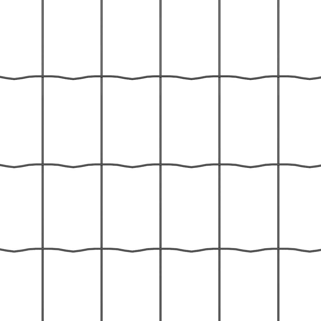 Euro Fence Grey 0.4 x 10 m PVC-coated iron