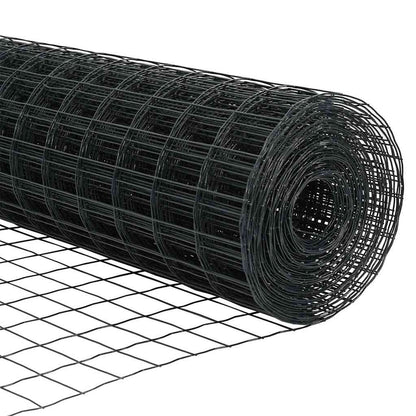 Euro Fence Grey 0.4 x 10 m PVC-coated iron