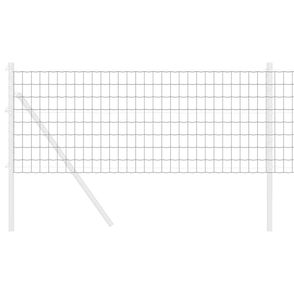 Euro Fence Grey 0.4 x 10 m PVC-coated iron