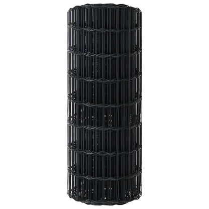 Euro Fence Grey 0.8 x 10 m PVC-coated iron