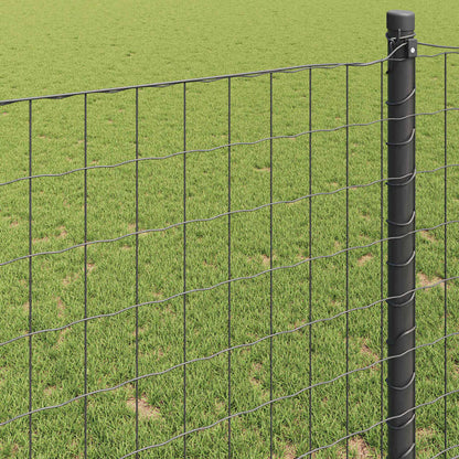 Euro Fence Grey 1 x 10 m PVC-coated iron