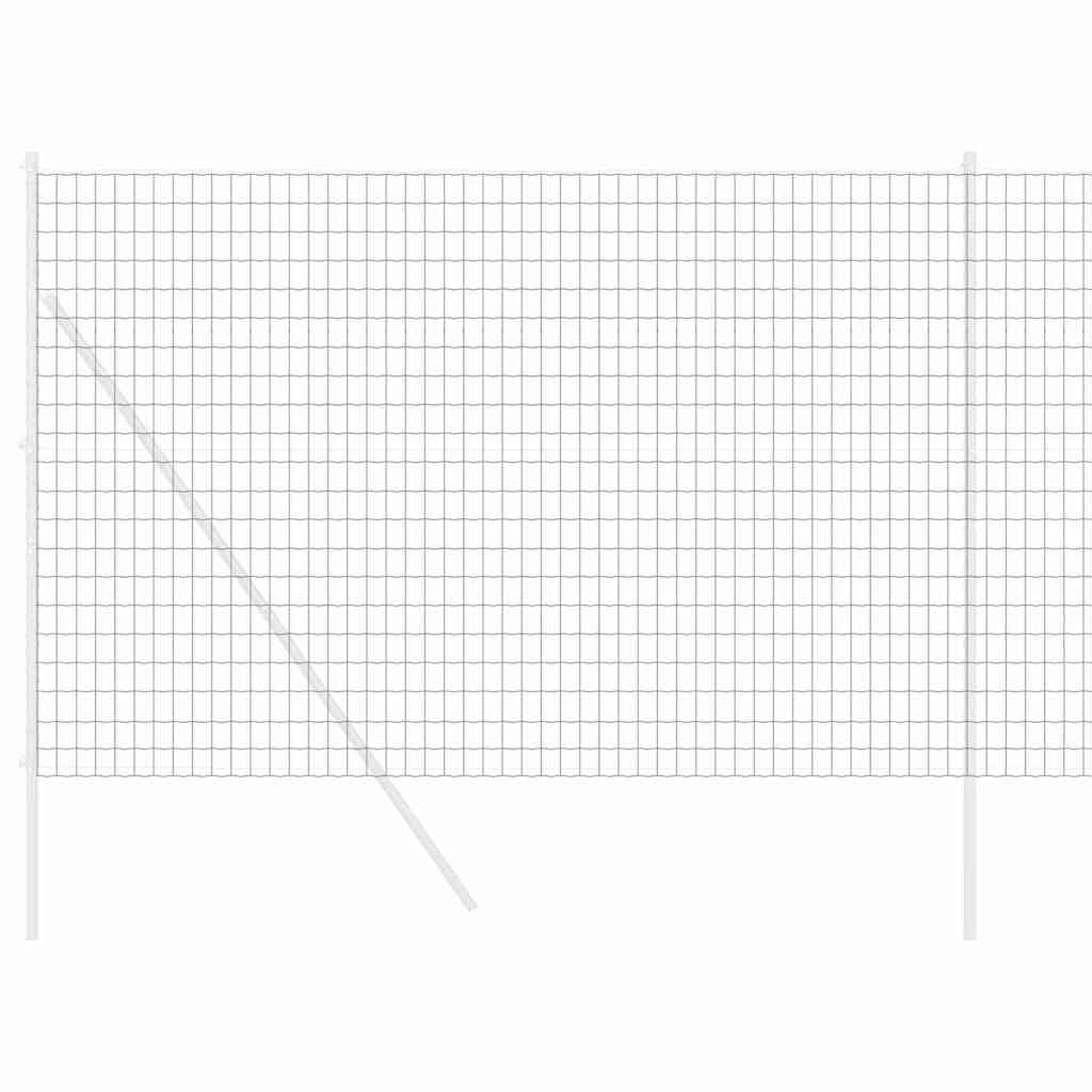 Euro Fence Grey 1.5 x 10 m PVC-coated iron