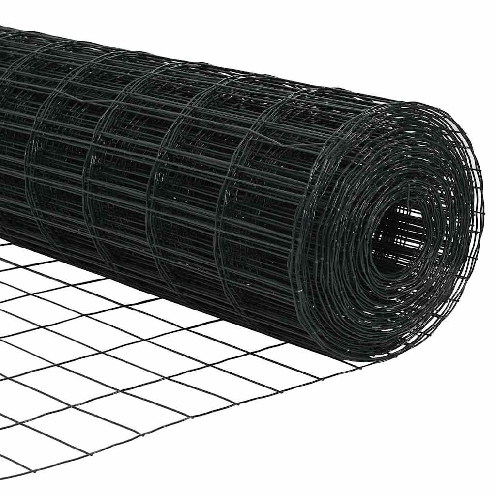 Euro Fence Grey 1.2 x 10 m PVC-coated iron