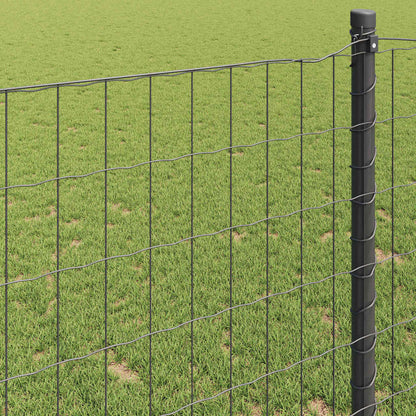 Euro Fence Grey 1.2 x 10 m PVC-coated iron