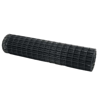 Euro Fence Grey 1.2 x 10 m PVC-coated iron
