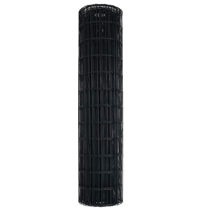 Euro Fence Grey 1.2 x 10 m PVC-coated iron