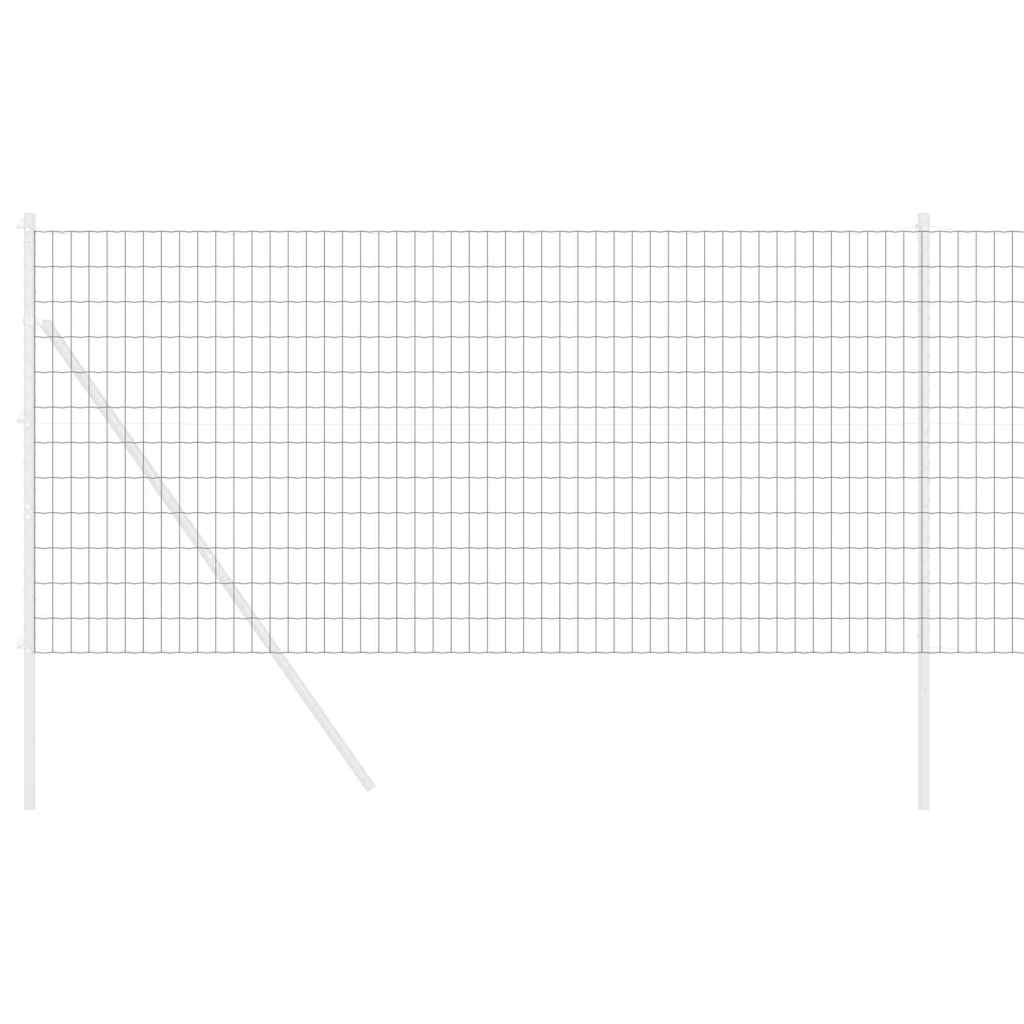 Euro Fence Grey 1.2 x 10 m PVC-coated iron
