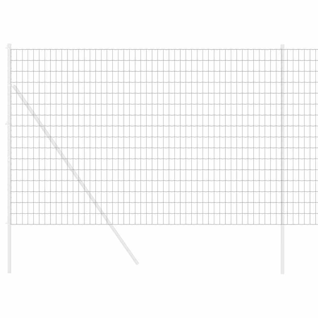 Euro Fence Grey 1.5 x 10 m PVC-coated iron