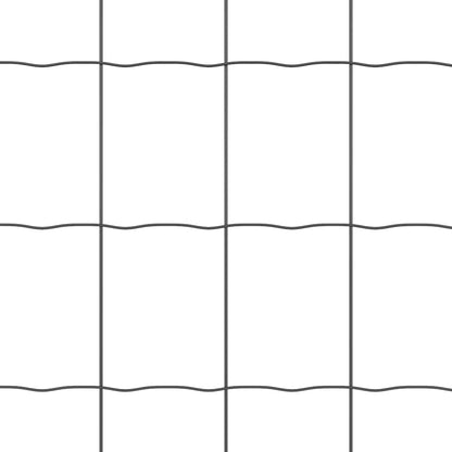 Euro Fence Grey 0.6 x 10 m PVC-coated iron