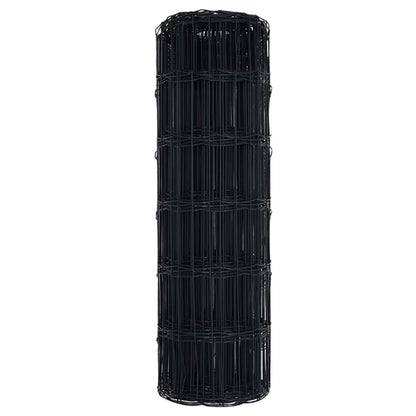 Euro Fence Grey 0.8 x 10 m PVC-coated iron