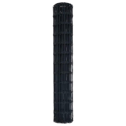 Euro Fence Grey 1.4 x 10 m PVC-coated iron