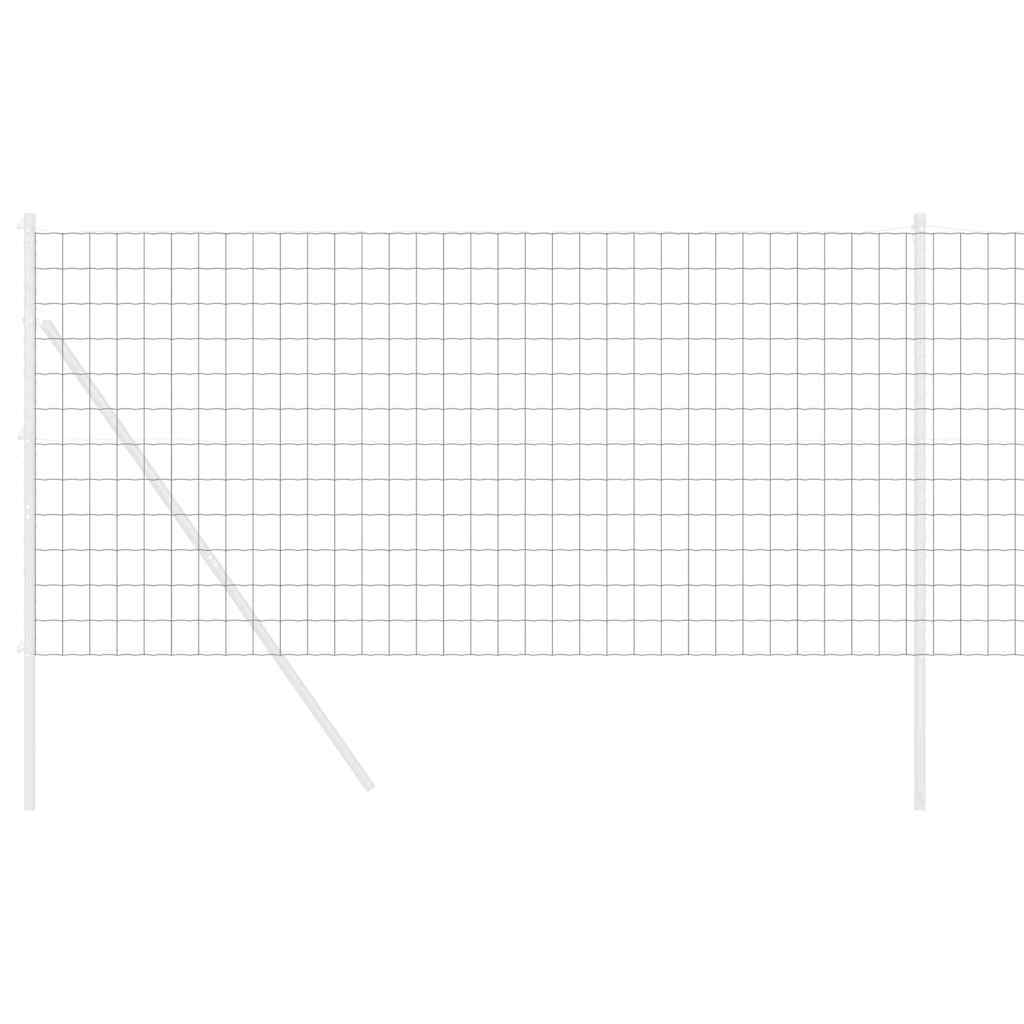 Euro Fence Grey 1.4 x 10 m PVC-coated iron