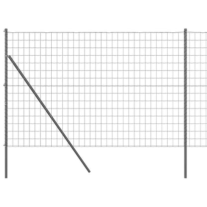 Euro Fence Grey 1.6 x 10 m PVC-coated iron