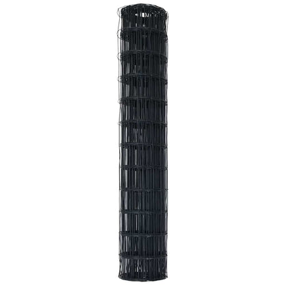 Euro Fence Grey 1.4 x 10 m PVC-coated iron