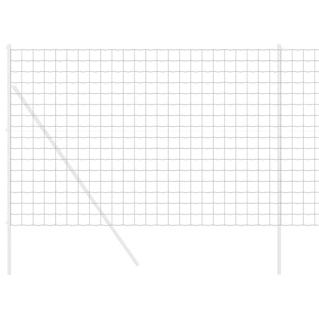 Euro Fence Grey 1.6 x 10 m PVC-coated iron