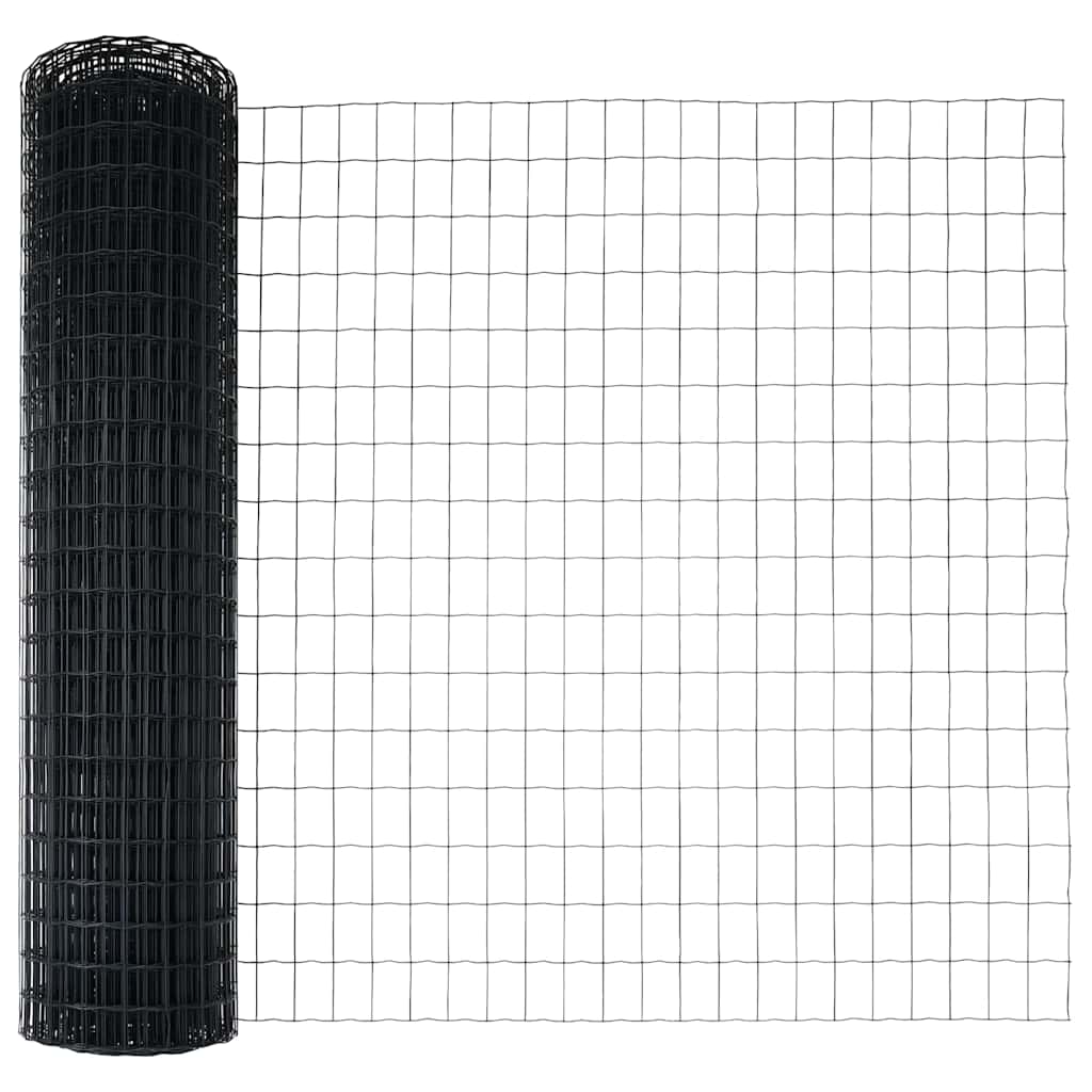 Euro Fence Grey 1.2 x 25 m PVC-coated iron