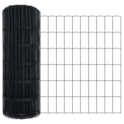 Euro Fence Grey 0.6 x 25 m PVC-coated iron
