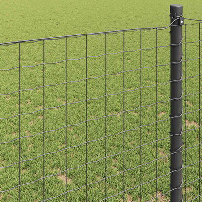 Euro Fence Grey 0.6 x 50 m PVC-coated iron