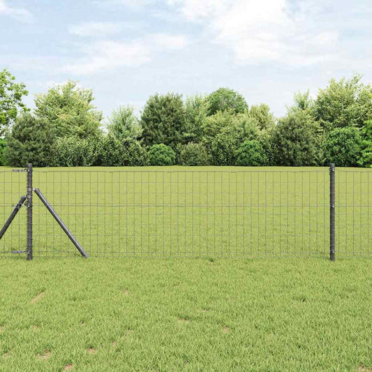 Euro Fence Grey 0.6 x 50 m PVC-coated iron