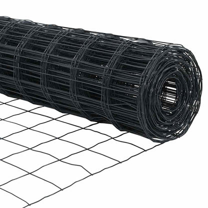 Euro Fence Grey 0.4 x 50 m PVC-coated iron