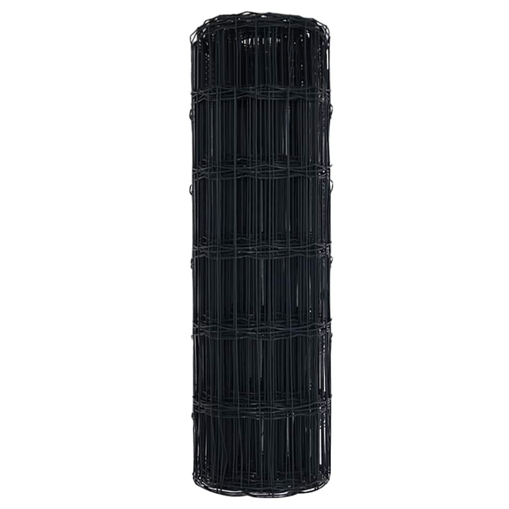 Euro Fence Grey 0.4 x 50 m PVC-coated iron