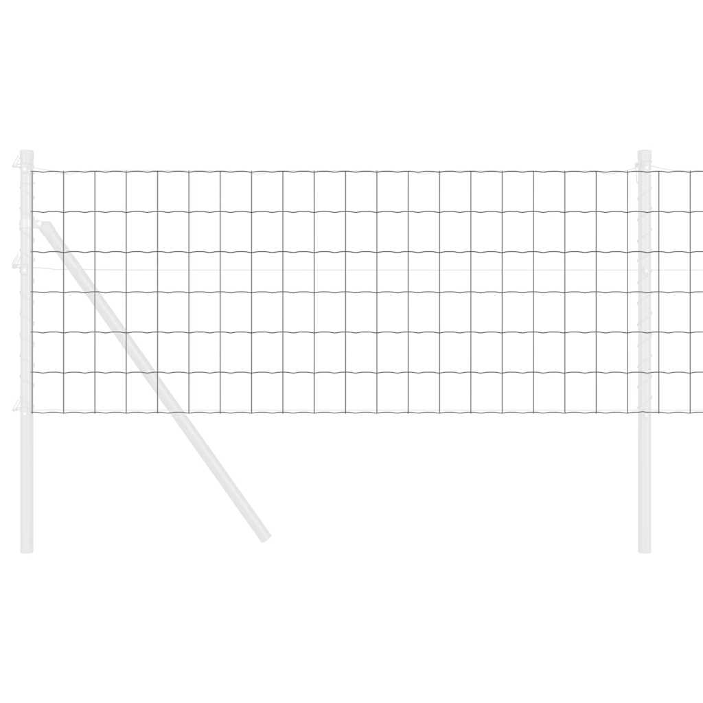 Euro Fence Grey 0.4 x 50 m PVC-coated iron
