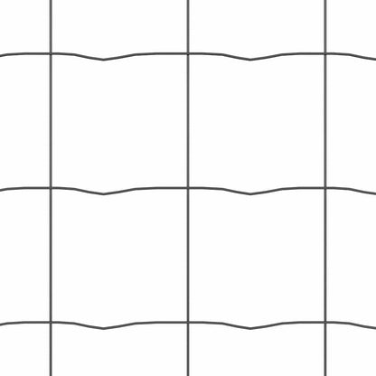 Euro Fence Grey 0.4 x 50 m PVC-coated iron
