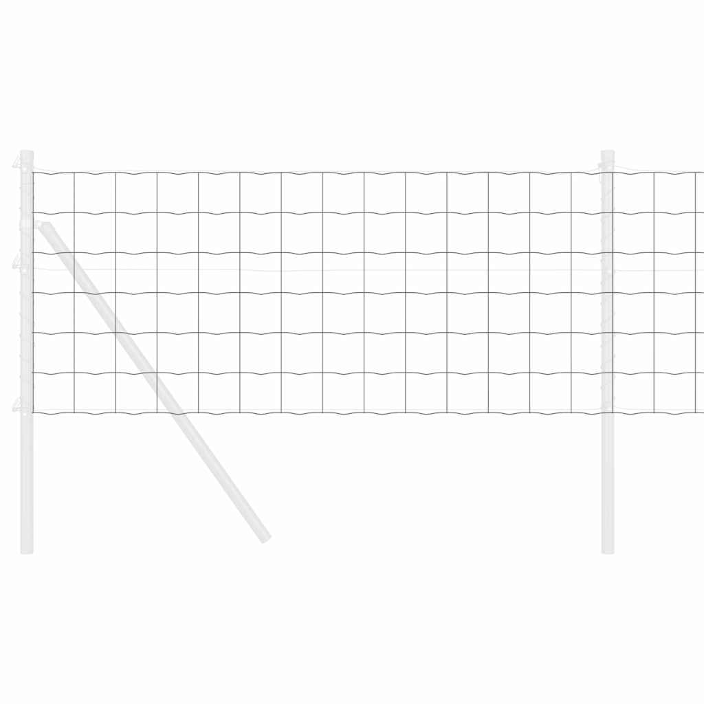 Euro Fence Grey 0.4 x 50 m PVC-coated iron