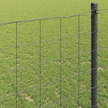 Euro Fence Grey 0.6 x 50 m PVC-coated iron