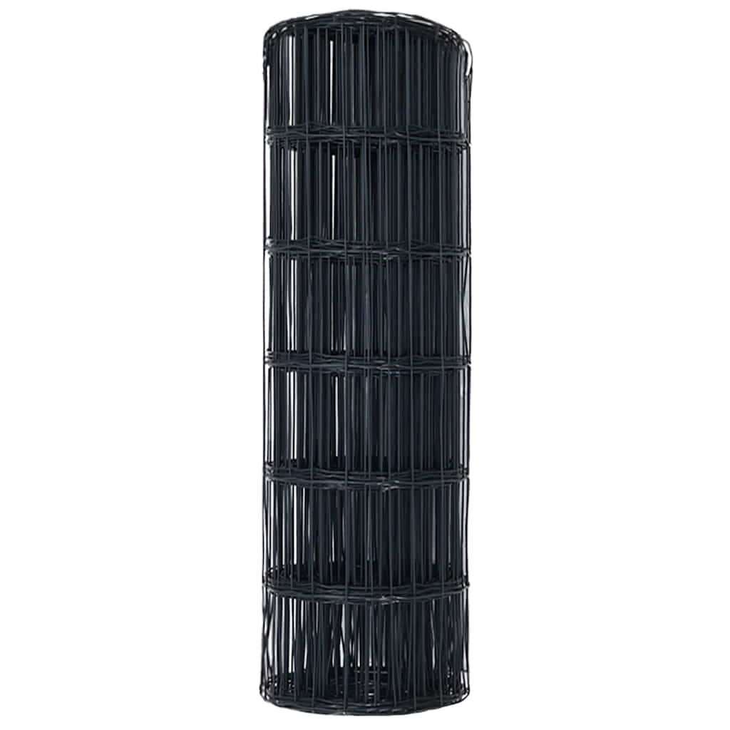 Euro Fence Grey 0.6 x 50 m PVC-coated iron