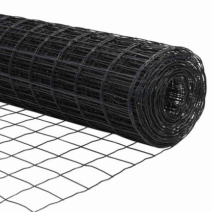 Euro Fence Grey 0.6 x 10 m PVC-coated iron