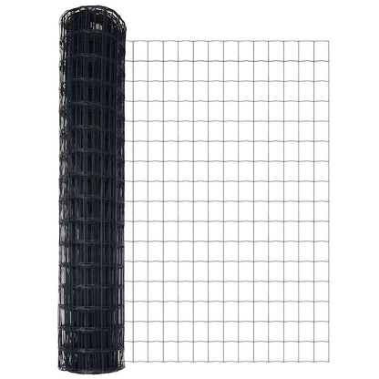 Euro Fence Grey 1.4 x 10 m PVC-coated iron