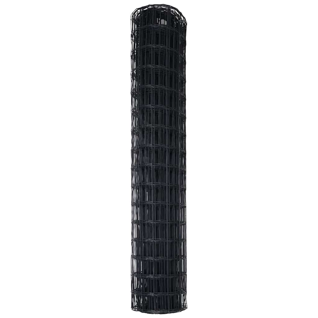 Euro Fence Grey 1.4 x 10 m PVC-coated iron