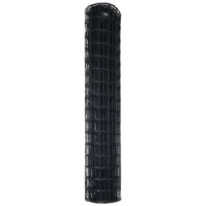Euro Fence Grey 1.4 x 10 m PVC-coated iron