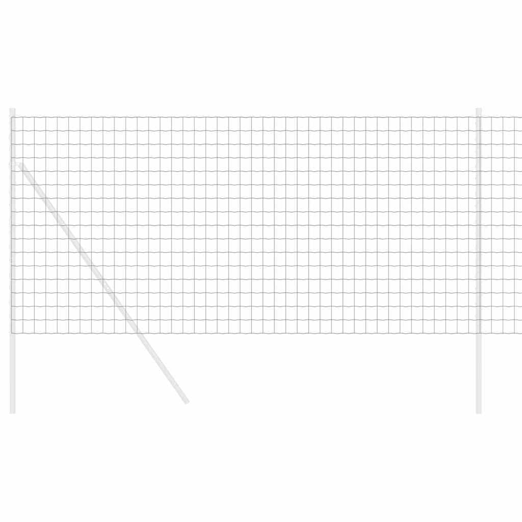 Euro Fence Grey 1.4 x 10 m PVC-coated iron