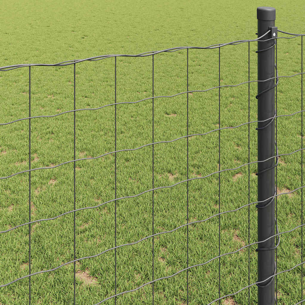 Euro Fence Grey 0.4 x 25 m PVC-coated iron