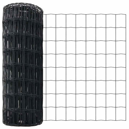 Euro Fence Grey 0.4 x 25 m PVC-coated iron