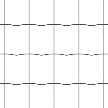 Euro Fence Grey 0.4 x 50 m PVC-coated iron