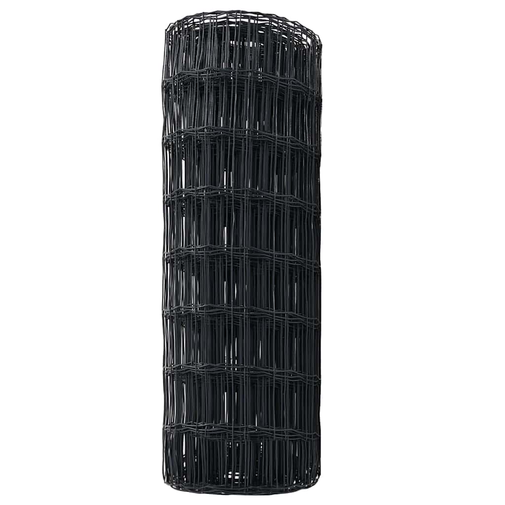 Euro Fence Grey 0.6 x 50 m PVC-coated iron