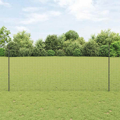 Fence Posts Height Adjustable Manual 88 pcs Grey 180 cm Steel