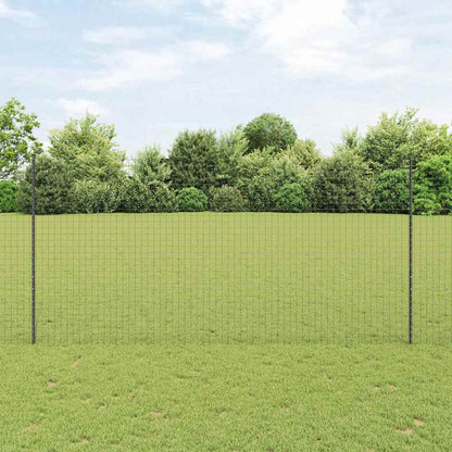 Fence Posts Height Adjustable Manual 88 pcs Grey 200 cm Steel