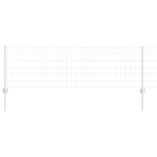 Fence and Post Silver 0.6 x 10 m Steel