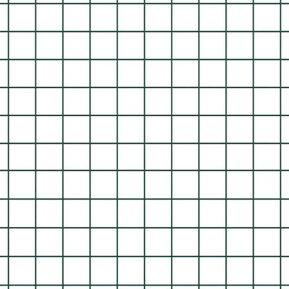Fence with Posts Green 1.2 x 10 m Steel