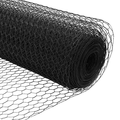 Fence with Posts Grey 0.8 x 10 m Steel