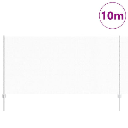 Fence with Posts Silver 1.2 x 10 m Steel